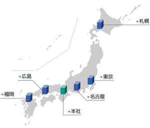 国内拠点マップ